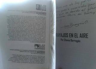Rayajos en el aire, el libro de Chema Barragán