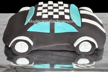 tarta coche mini