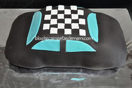 tarta coche mini