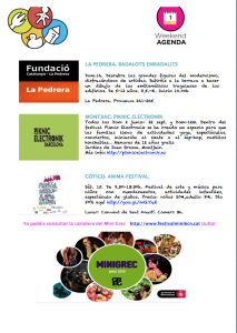 Agenda Barcelona Colours