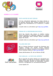 Agenda Barcelona Colours