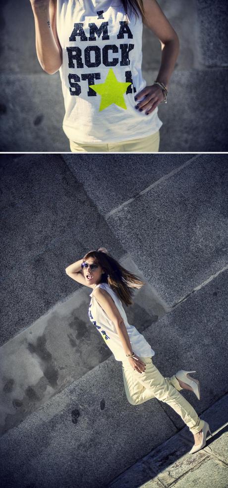 yellow rock star ✩