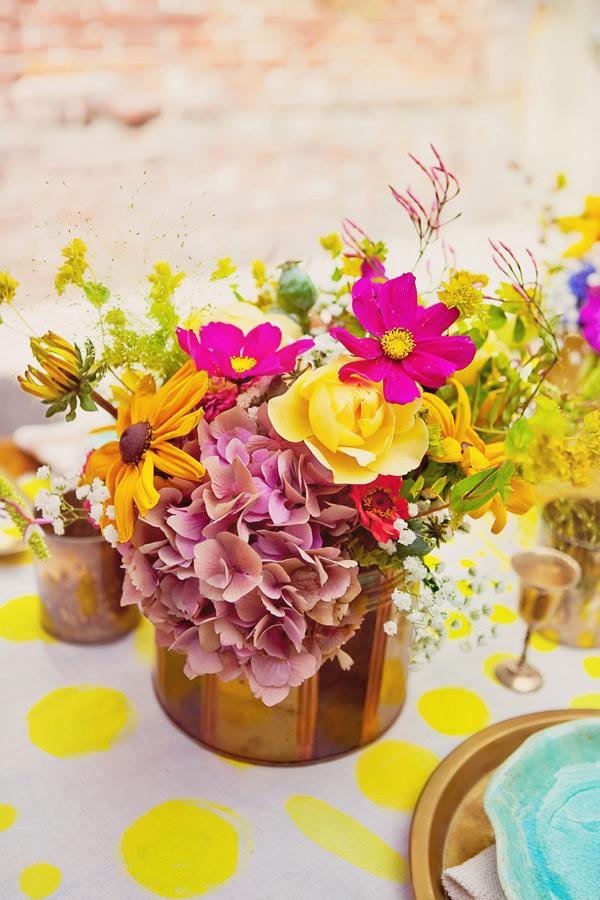 Una novia Hippy Chic