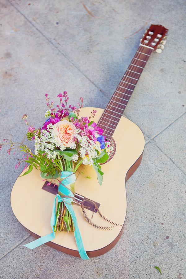 Una novia Hippy Chic