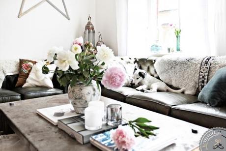 Un piso muy Boho y delicado, Amelia y Andreas House.