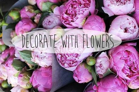 decorar con flores decoracion decorate with flowers decoration