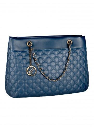 Chopard Accessories All Day IMPERIALE Handbag Blue Calfskin Leather