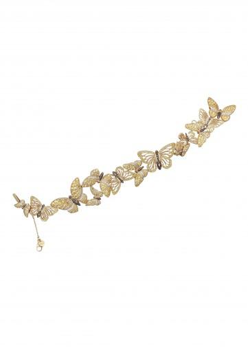Chopard Bracelet A delicate gem-set butterfly bracelet 
