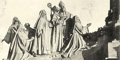 Monumento al pobrecillo de Asís en Getafe