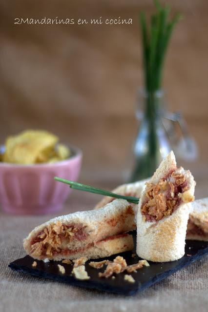 Las meriendas más enrolladas con el rollo loco de La Piara. Rollo de paté La piara con cebolla frita Las meriendas más enrolladas con el rollo loco de La Piara. Rollo de paté La piara con cebolla frita