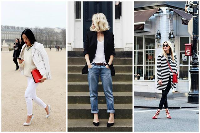 ZAPATOS DE PUNTA street style+collage