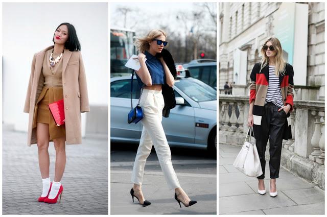 ZAPATOS DE PUNTA street style+collage