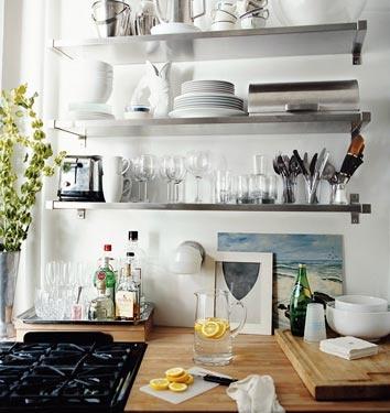 Ideas de almacenaje para cocinas pequeñas