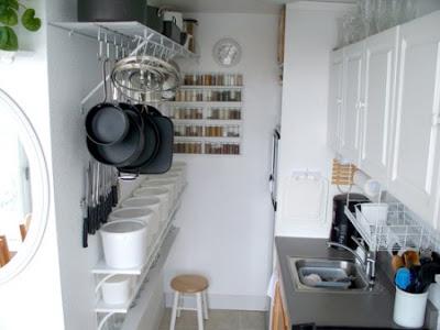 Ideas de almacenaje para cocinas pequeñas