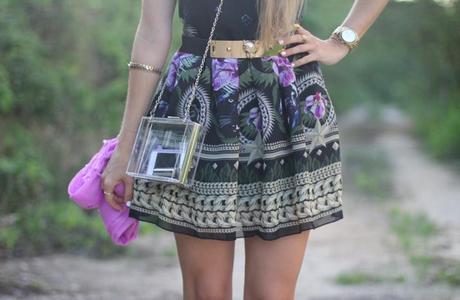 Look romántico bloguera de moda