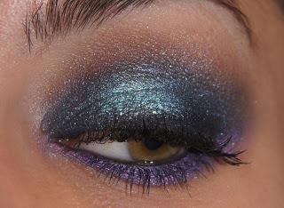 LOOK. Purple and Blue
