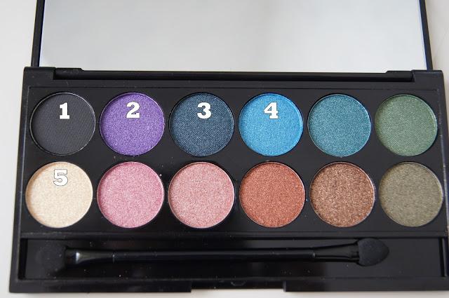 LOOK. Purple and Blue