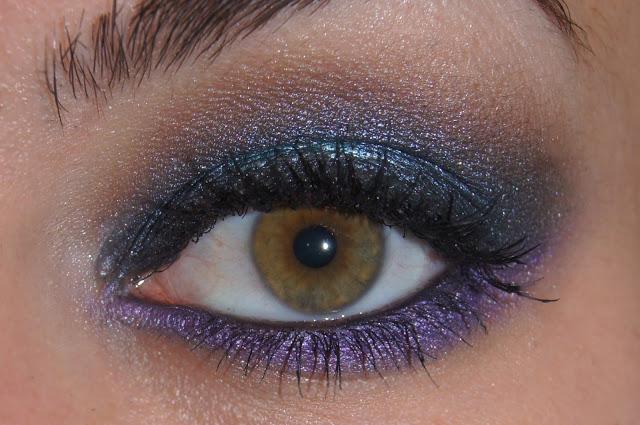 LOOK. Purple and Blue