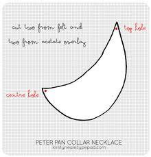 Como hacer un collar Peter Pan