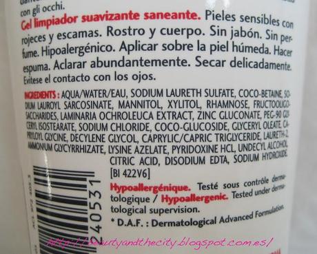 BIODERMA Sensibio DS+ Gel limpiador suavizante para pieles sensibles con rojeces - Review