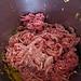Añadimos la carne picada Salsa boloñesa