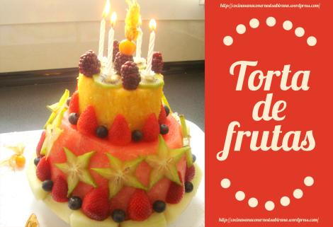torta frutas