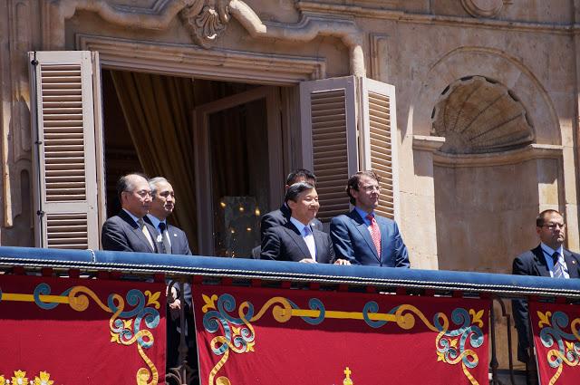 Visita del Príncipe Naruhito a Salamanca/皇太子さまのサラマンカ訪問