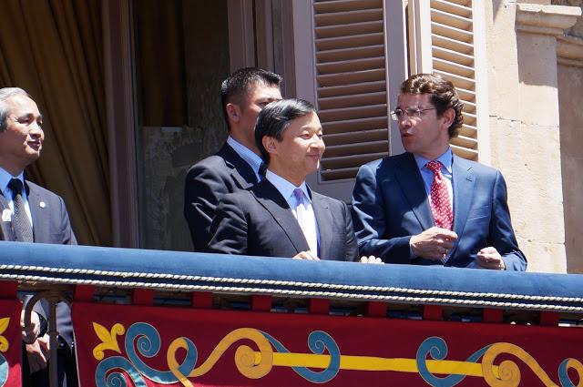 Visita del Príncipe Naruhito a Salamanca/皇太子さまのサラマンカ訪問