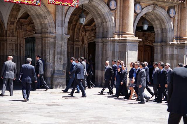 Visita del Príncipe Naruhito a Salamanca/皇太子さまのサラマンカ訪問