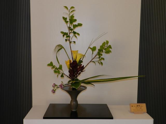 EXPOSICIÓN DE IKEBANA. Escuela de Ikenobo de Madrid