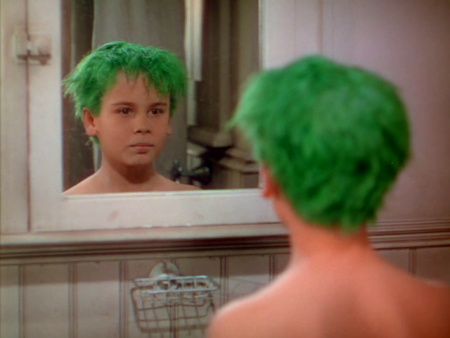 the boy with green hair 3