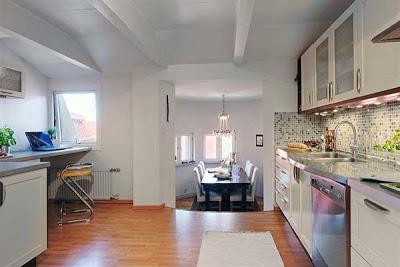 Apartamento con notas elegantes