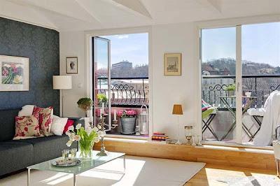 Apartamento con notas elegantes