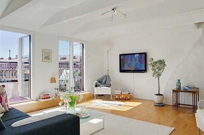 Apartamento con notas elegantes