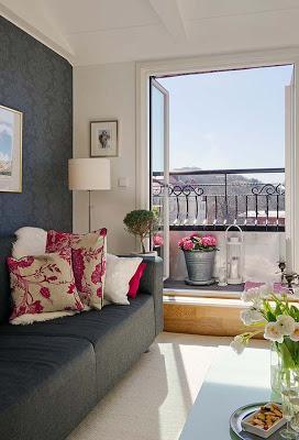 Apartamento con notas elegantes