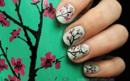 Ideas Para Decorar Tus Uñas: Flores en Primavera