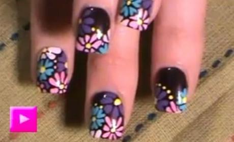 Ideas Para Decorar Tus Uñas: Flores en Primavera