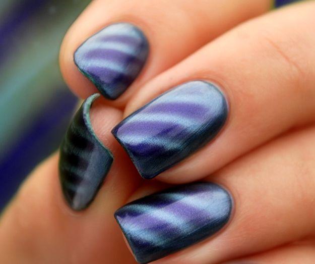 Ideas Para Decorar Tus Uñas: Magnetic Nail