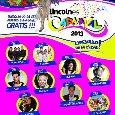 carnaval lincoln 2013