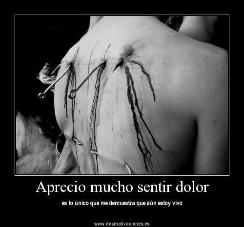 Unas ventajas del Dolor