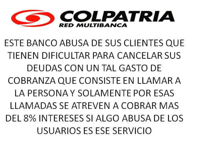 Colpatria el banco líder en caerle a los caídos