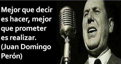 Hacer y realizar es mejor que decir y prometer