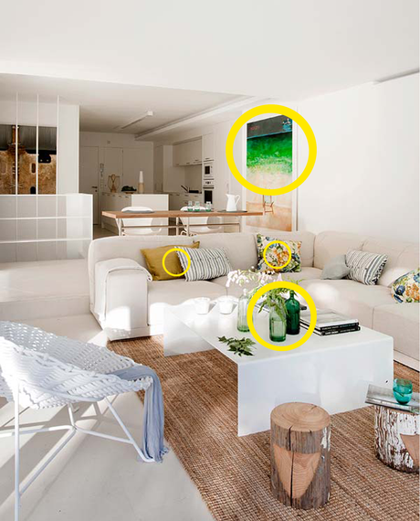 decoración colores Interiores de revista homepersonalshopper