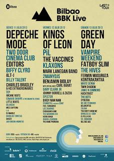 The Vaccines y PiL completan el Bilbao BBK Live 2013