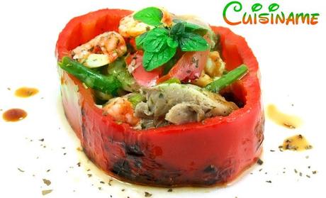 salteado, salteado de setas, recetas originales, recetas caseras, setas, gambas, salteado de gambas, recetas de cocina