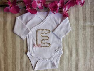 BODY PERSONALIZADO Y OSITO A JUEGO.