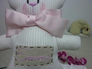 BODY PERSONALIZADO Y OSITO A JUEGO.