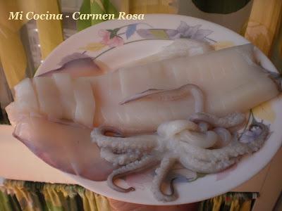 CALAMAR A LA PLANCHA (2ª receta)