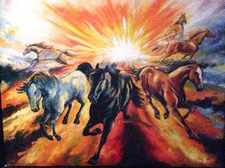 Los caballos de Nueva España