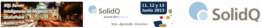 SolidQ Summit Madrid 2013